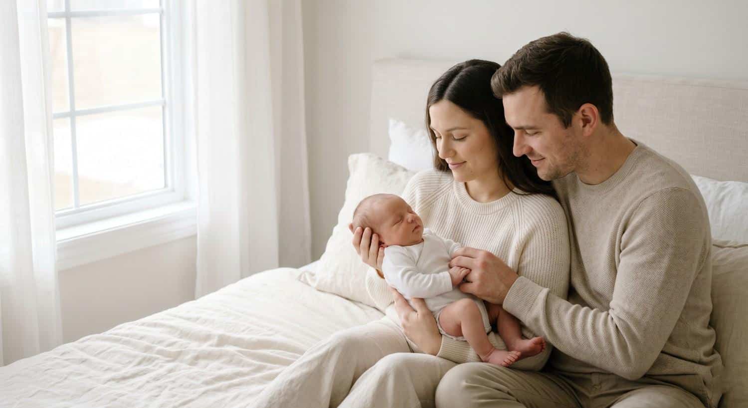 Dress Baby and Parents Simply