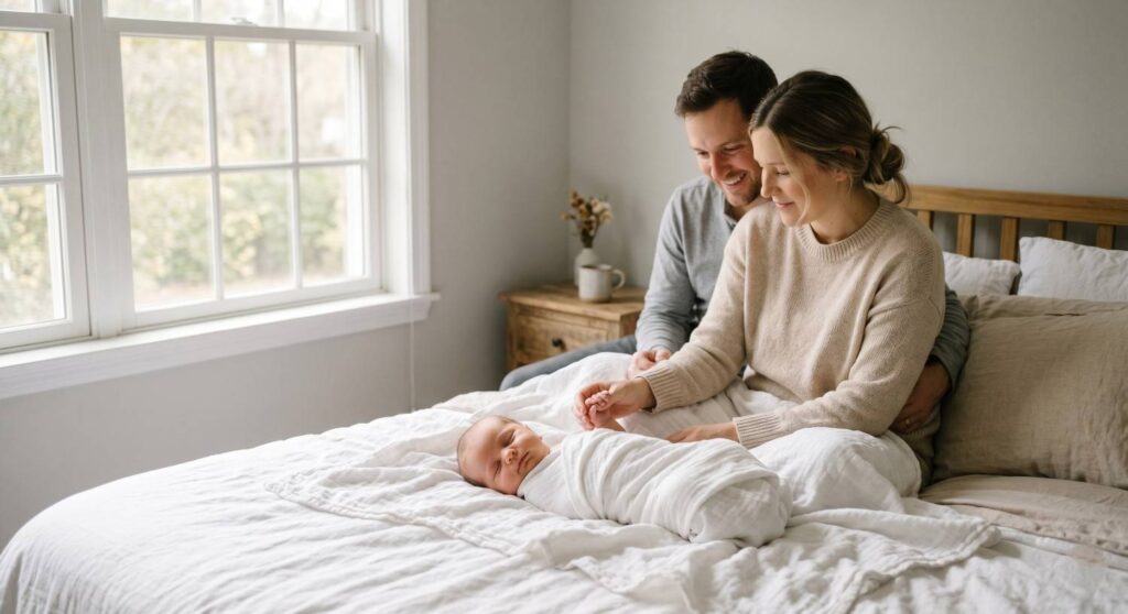 How to Prepare for Newborn Photos at Home Without Props