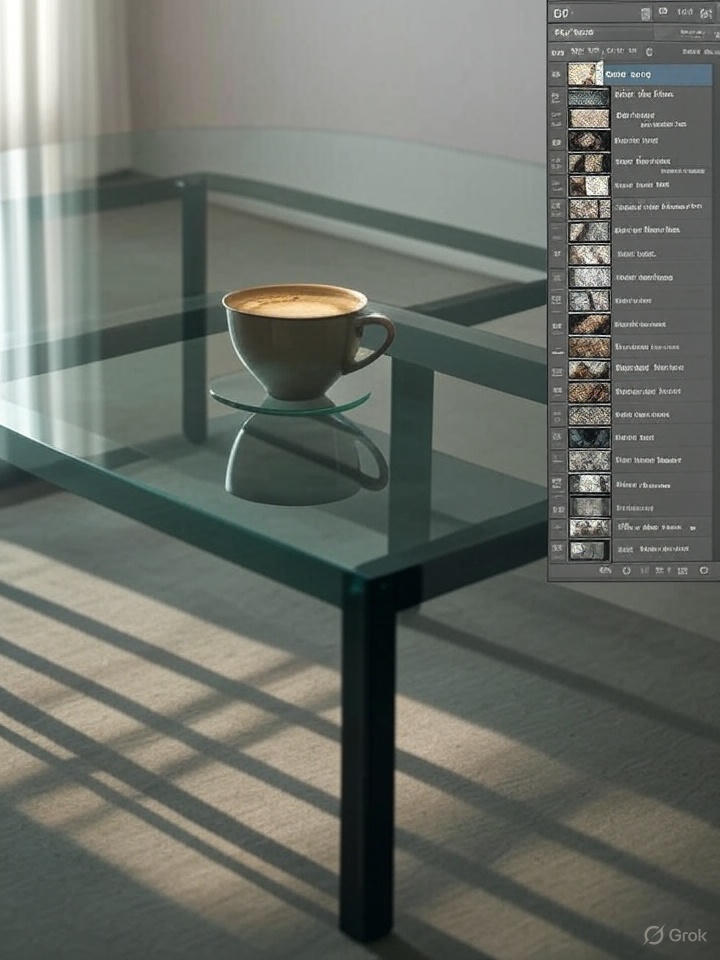 Add Realistic Shadows and Reflections