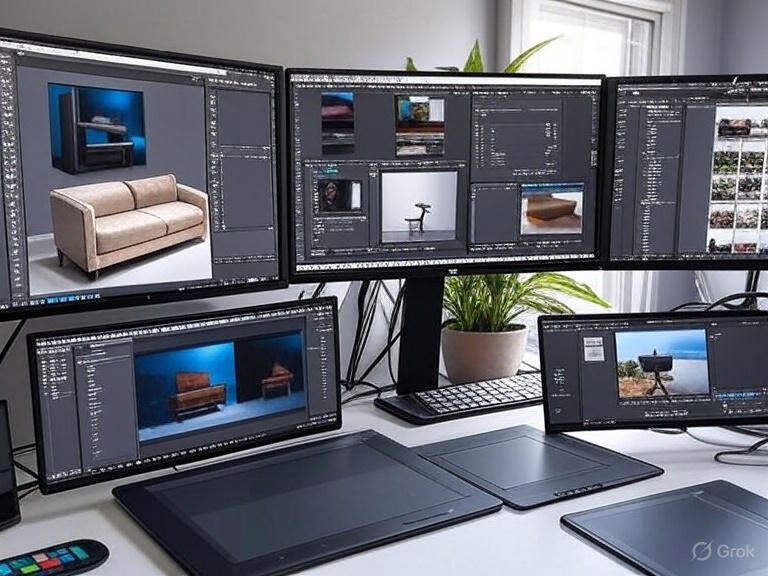 Essential Tools for Furniture Photo Editing