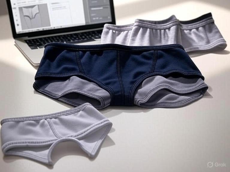 How to Edit Underwear Product Photos Professionally