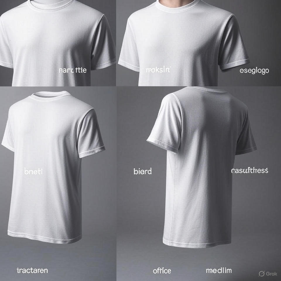 Step-By-Step Guide to Photographing T-Shirts for ghost mannequin product image