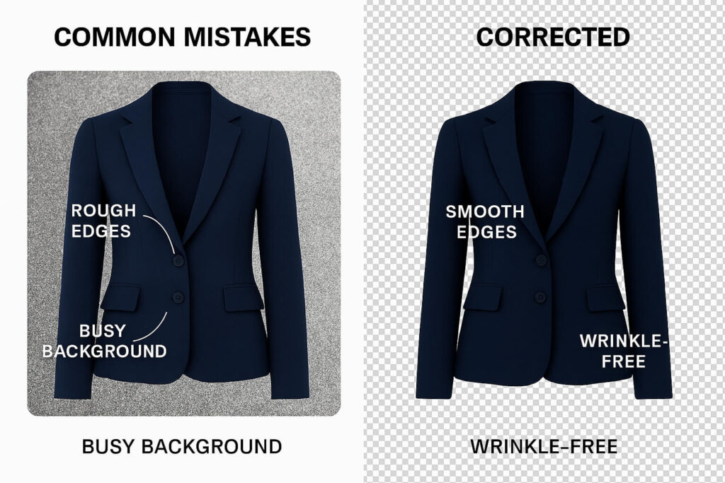Common Mistakes to Avoid in Ghost Mannequin Editing.