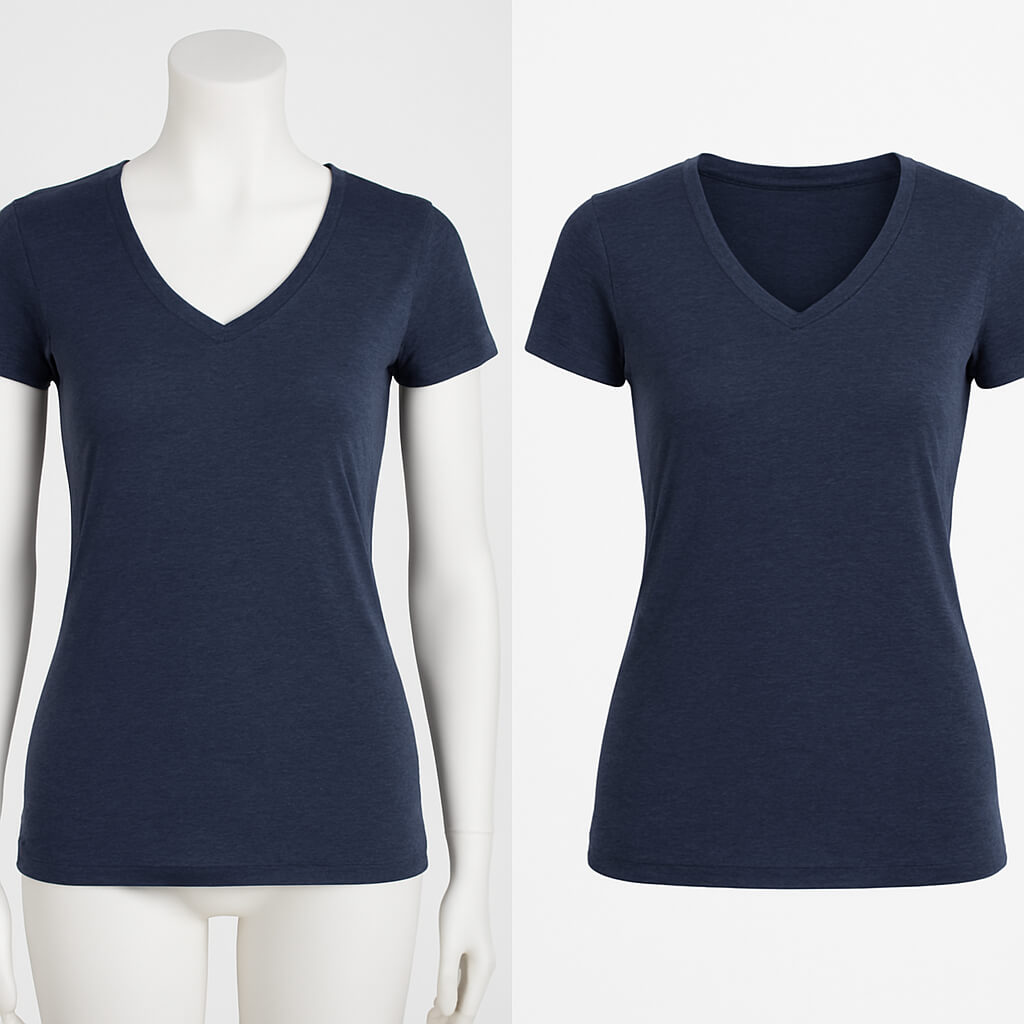 How to Do Ghost Mannequin Neck Joint Editing