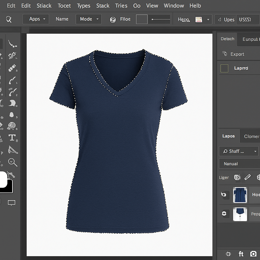 Step-by-Step Process to Create a Ghost Mannequin Effect in Photoshop