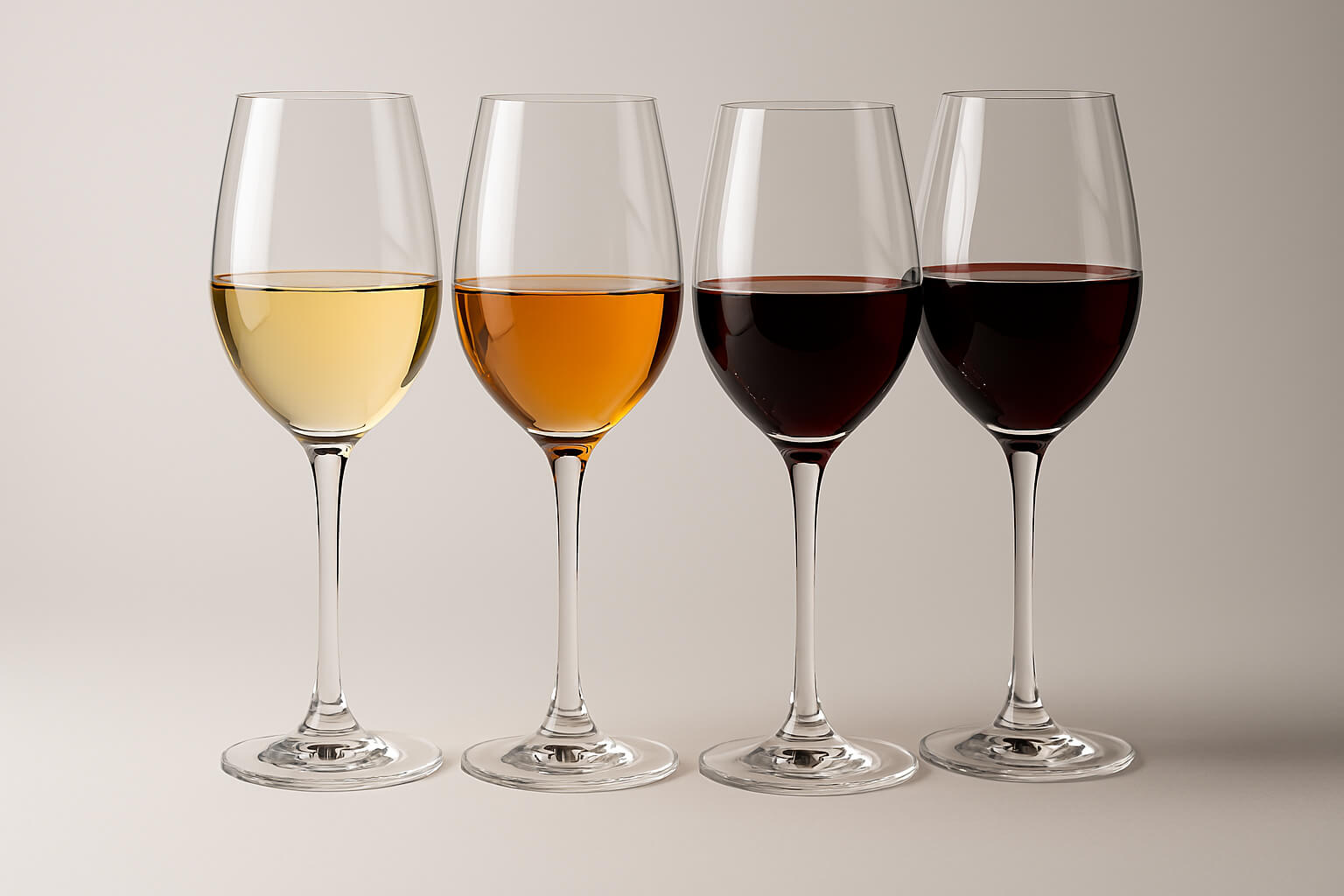 Elegant wine glasses after transparent masking service maintaining glass clarity with sophisticated clean background
