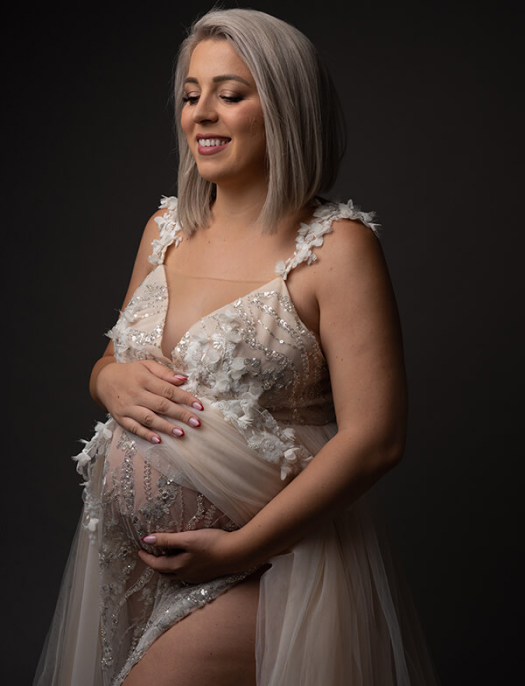 Premium Maternity Retouching Service Before