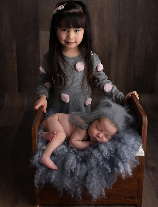 Siblings Photo Retouching Service Before