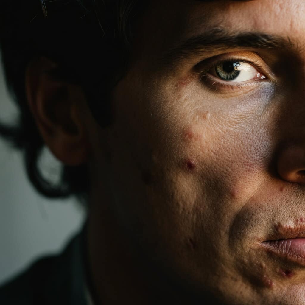 Skin Retouching and Texture Enhancement Before