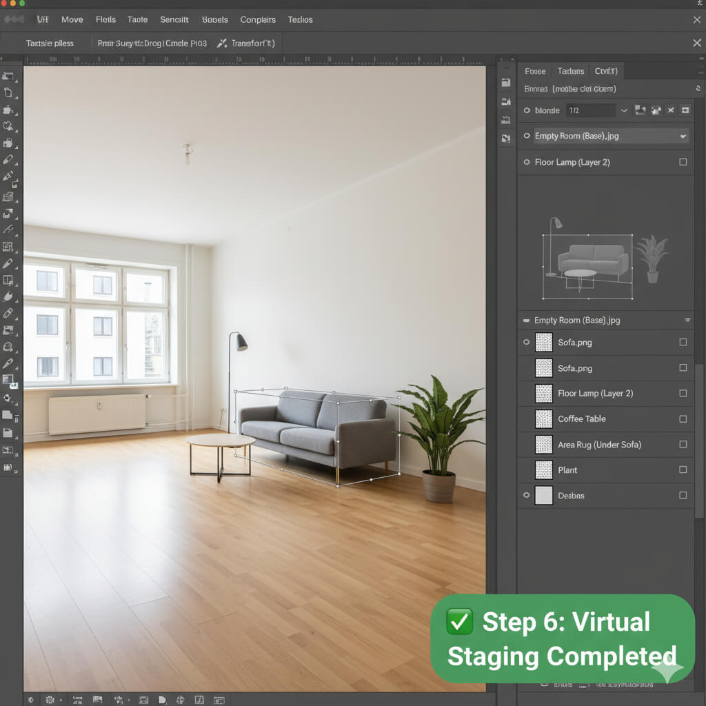 Step 6: Virtual Staging