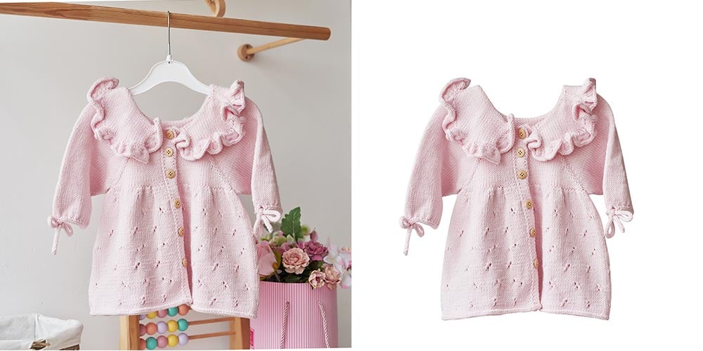 Clothing Photo Editing Samples