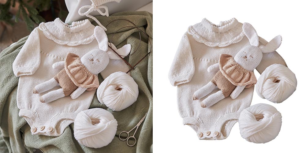 Clothing Photo Editing Samples
