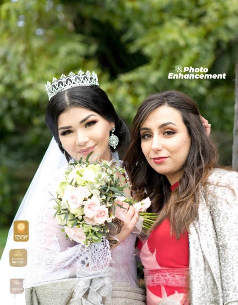 High-End Portrait Retouching Before