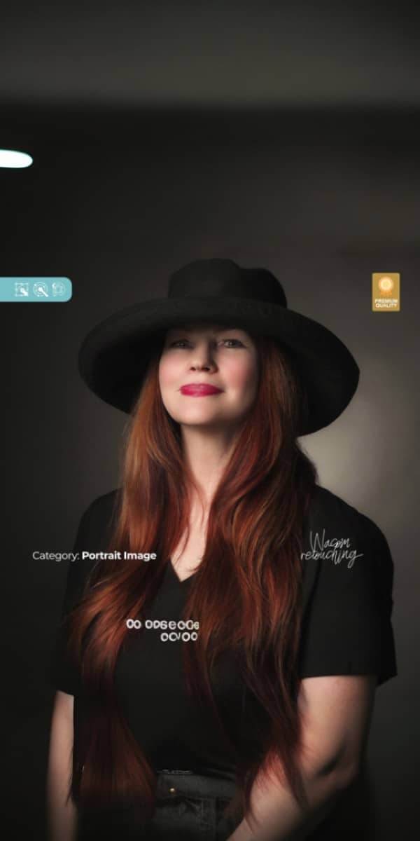 Wacom Retouching (Non-destructive) after