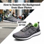 How to remove the background from shoe photos