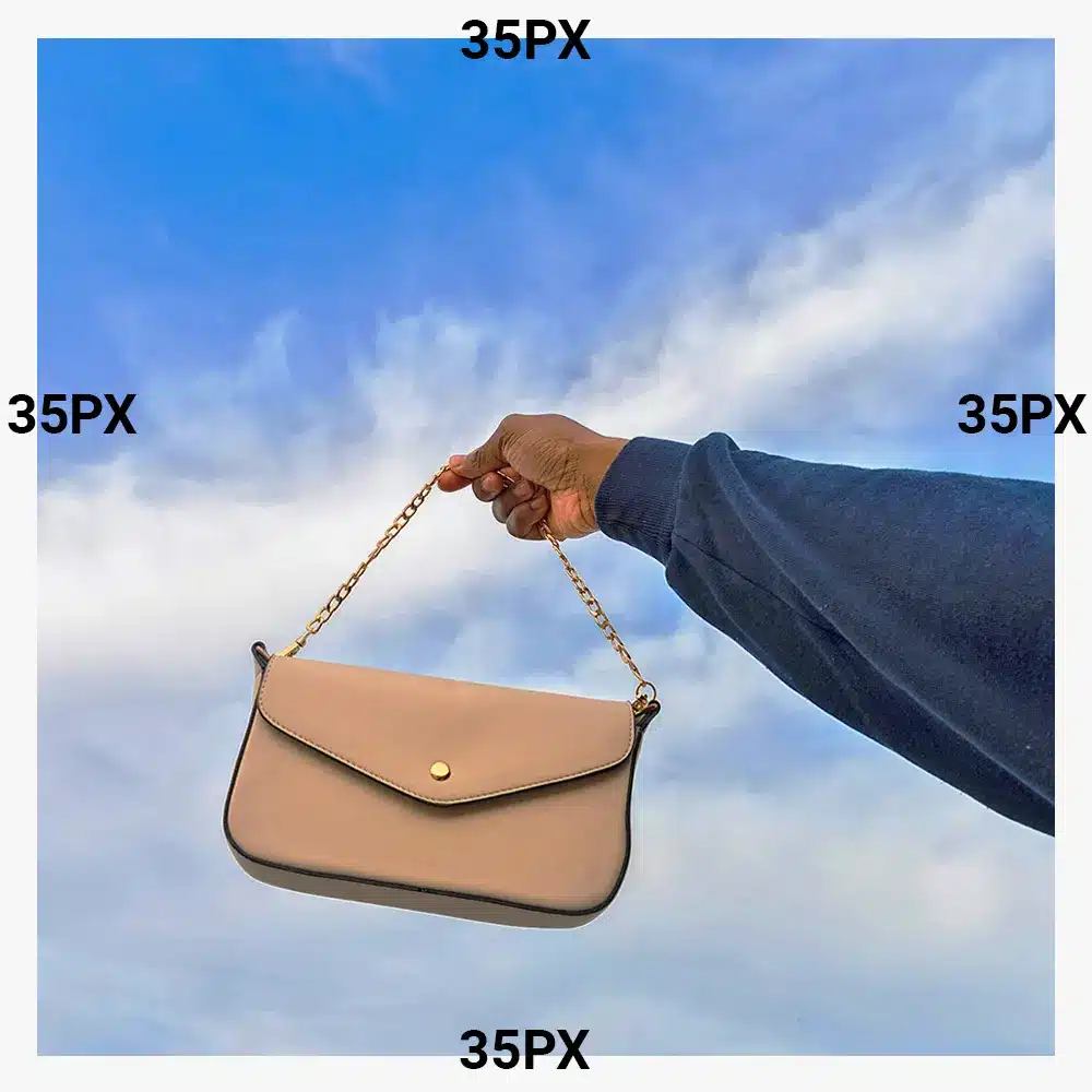 Fabric Bags Photo Editing After