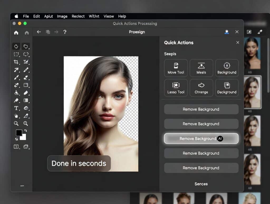 AI Background Removal for Hair