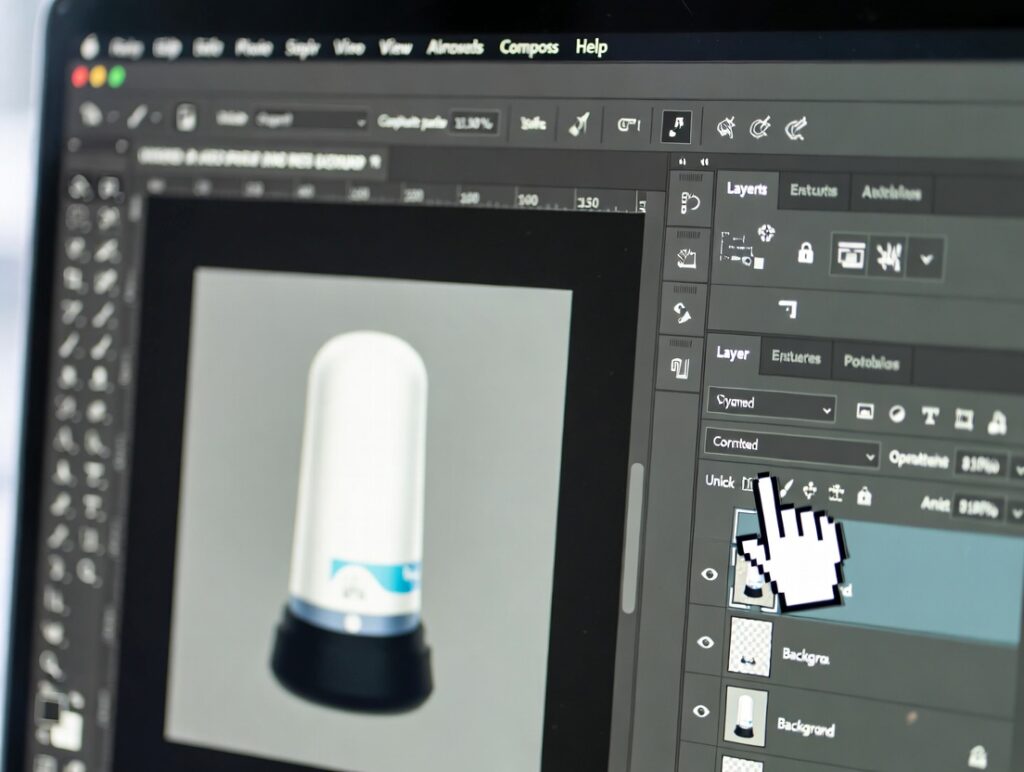 Open Your Photo and Unlock the Layer
