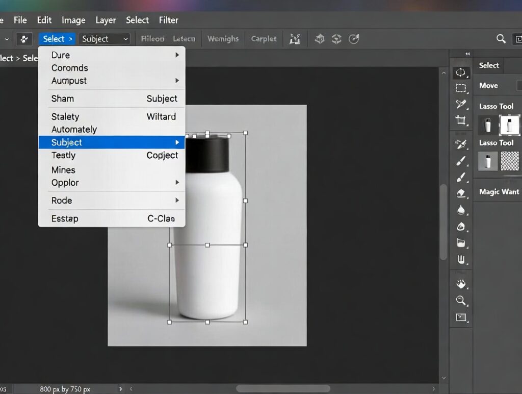 Using "Select Subject"