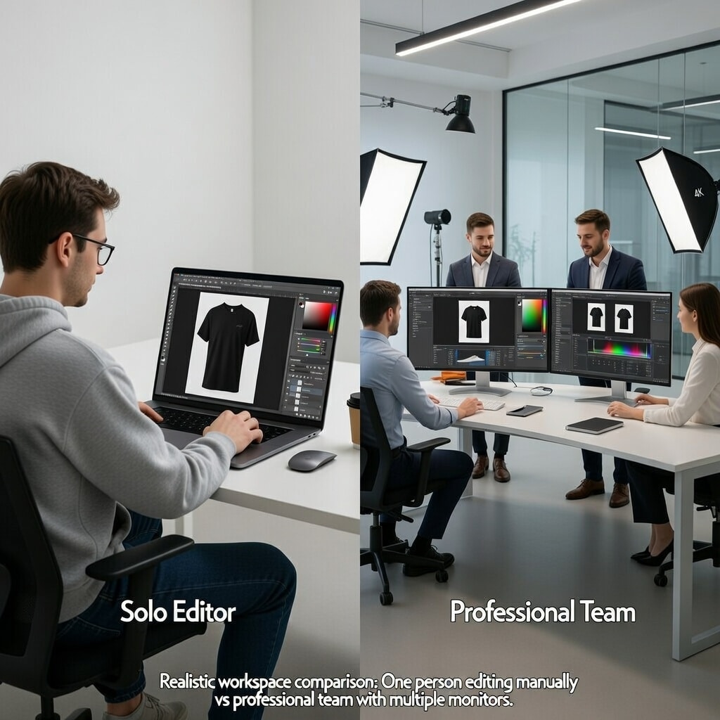 DIY vs Professional Clothing Photo Editing Service