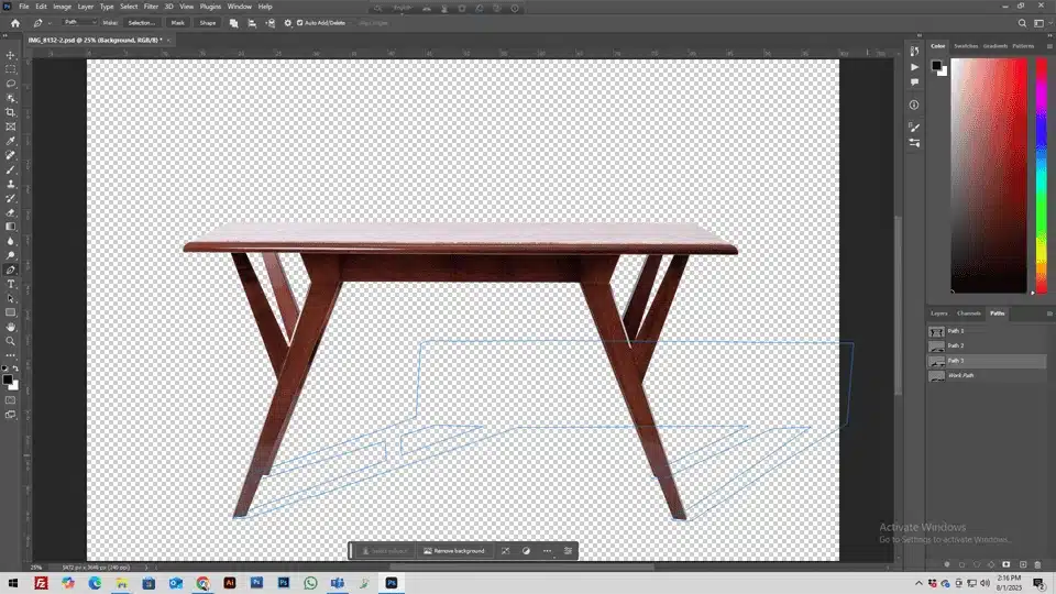Defining the Base Shadow Shape